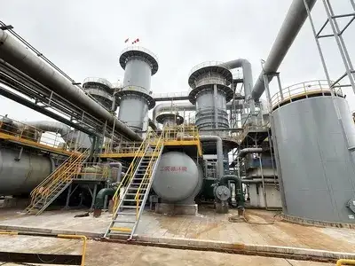 Ligne de production d'acide sulfurique